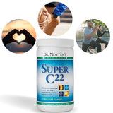 SelfCare+ Dr. Newton’s Naturals Super C22 se disuelve rápido en jugo o agua.