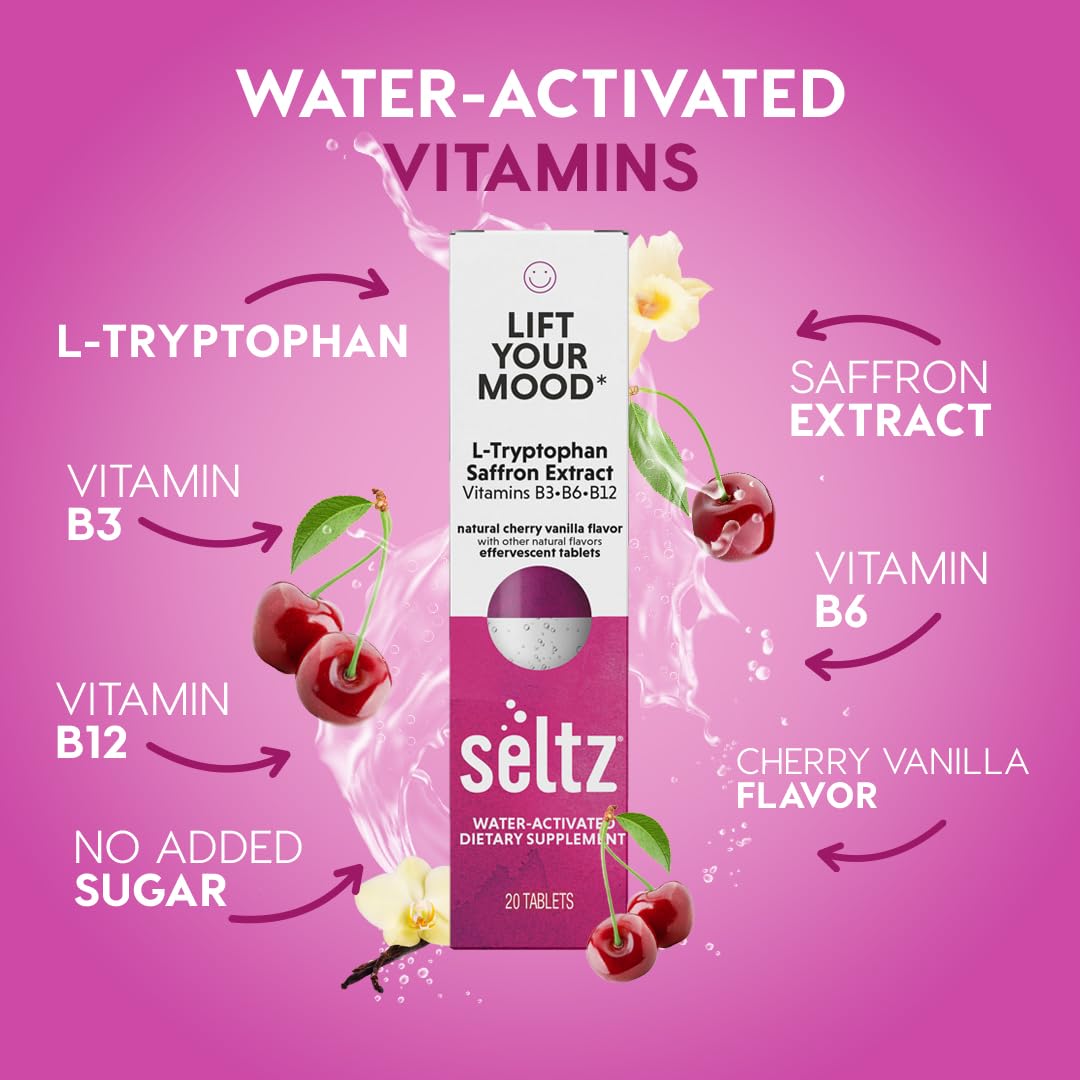 Seltz sabor cereza-vainilla para un gusto agradable durante el dia