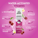 Seltz sabor cereza-vainilla para un gusto agradable durante el dia