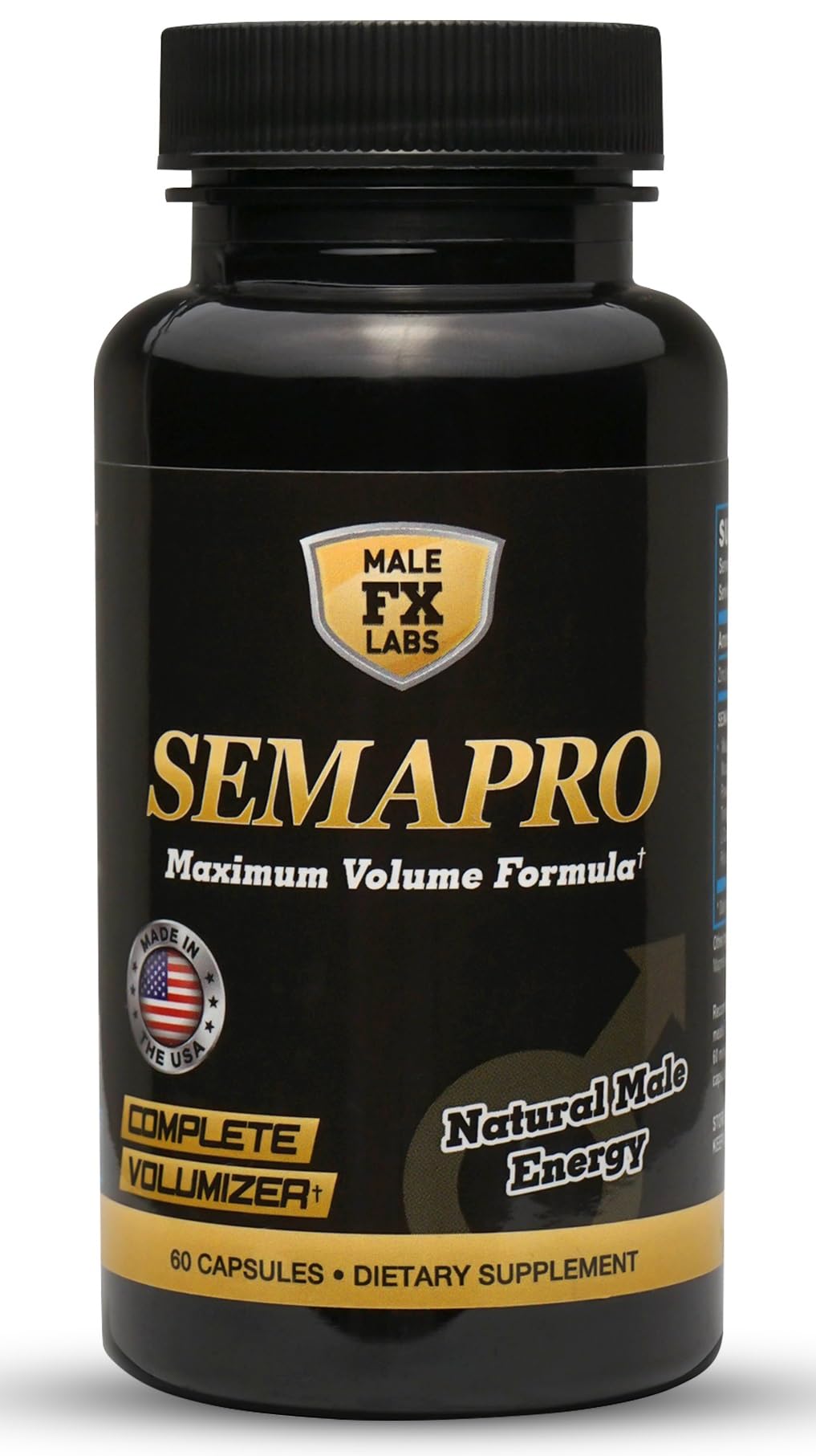 Semapro: bote de cápsulas para mayor energía diaria.