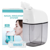 SEMIOEN empaque de sobres de solución salina para higiene nasal diaria.