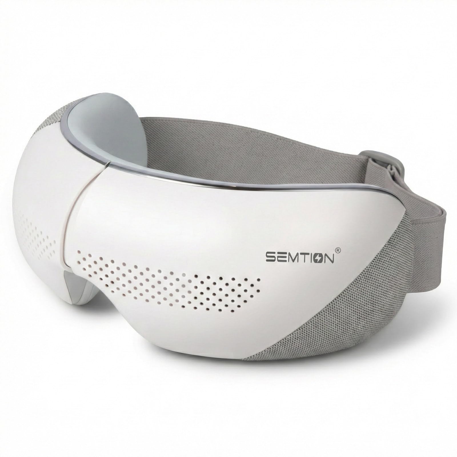 SEMTION masajes oculares con calor, vista frontal para relajación sin quitarse el dispositivo