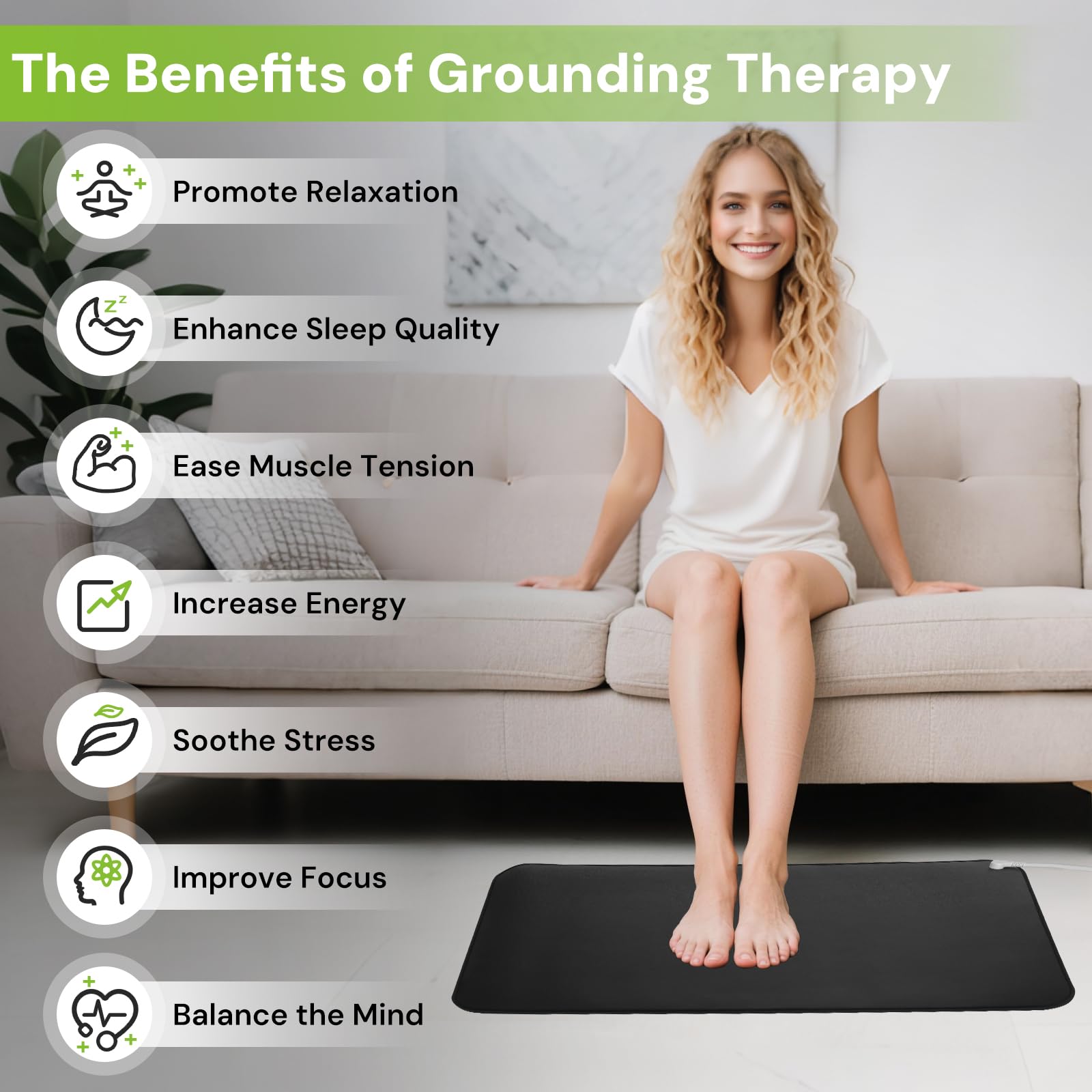 Senedy Health alfombrilla para dormir, ideal para momentos de relajación