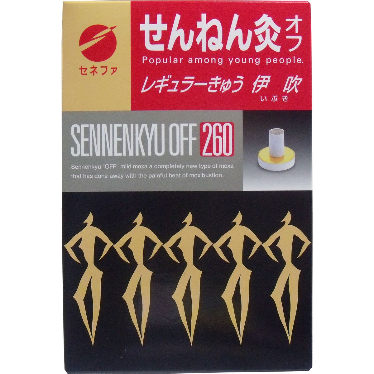 Sennenkyu Ibuki 260 piezas: moxibustión para autocuidado diario