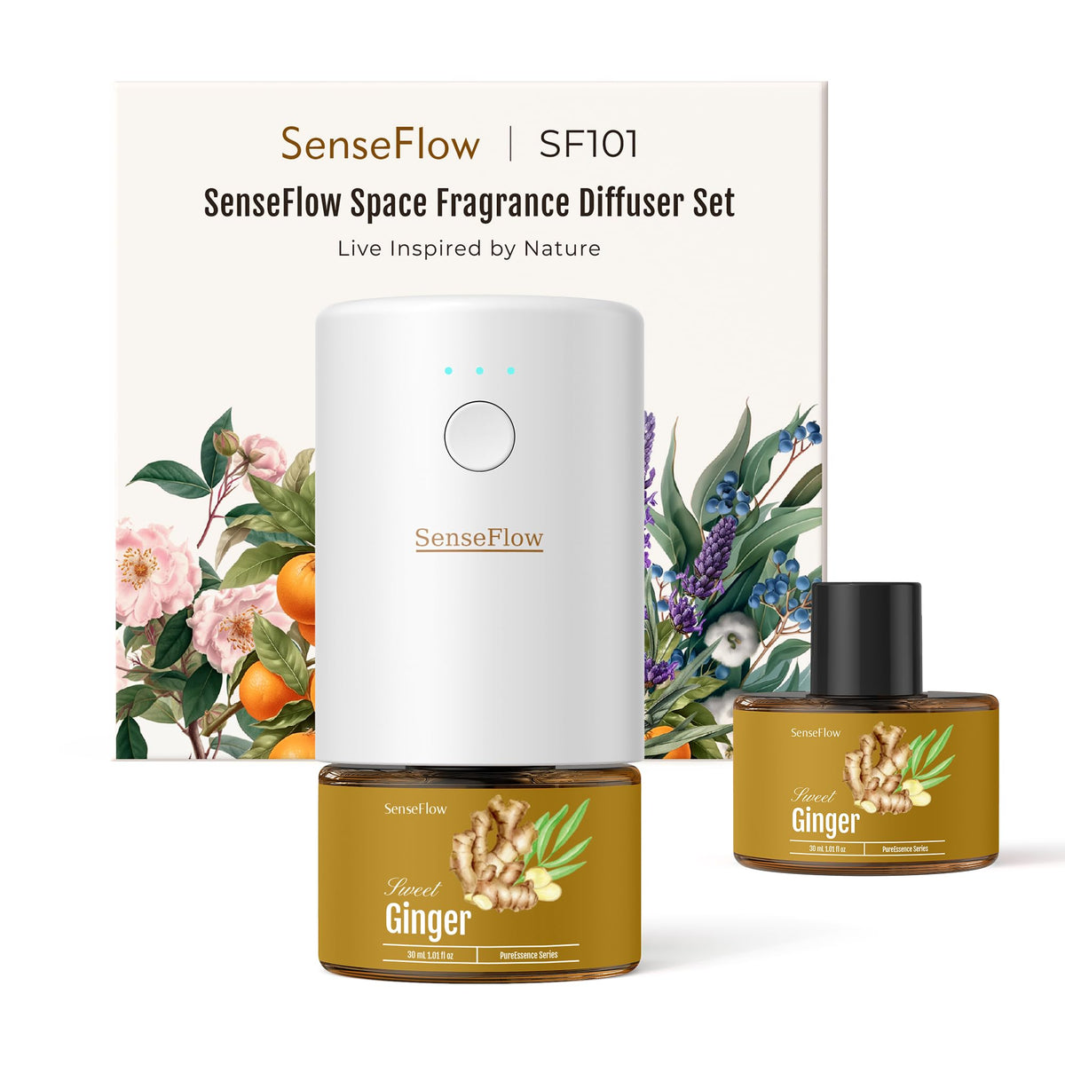 SenseFlow SF101 Pro: difusor-aire-sin-agua para fragancias constantes