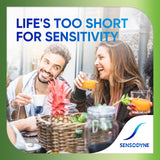 Sensodyne Fresh Mint cepillado de dos minutos para rutina diaria