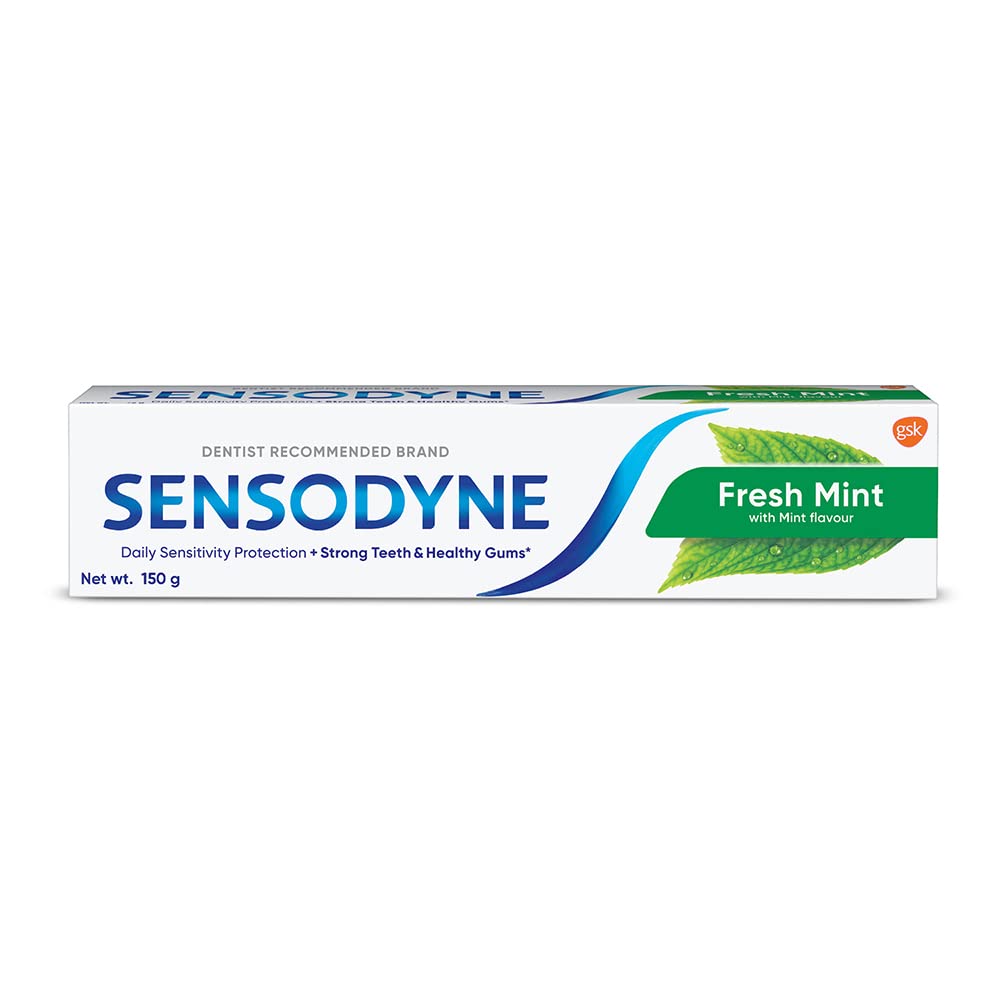 Sensodyne pasta dientes sensibilidad 150g tubo: cuidado suave para dientes sensibles.