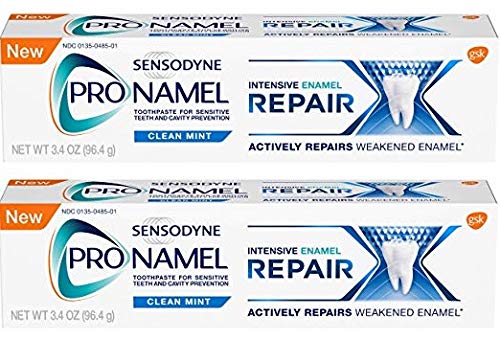 Sensodyne ProNamel, tubo menta limpia, protege esmalte y alivia sensibilidad