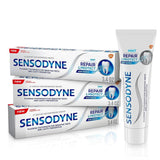 Sensodyne Reparación y Protección: tubo de pasta dental de menta para dientes sensibles