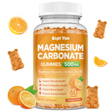 SEPT YAN gomitas magnesio-carbonato 500mg sabor naranja para bienestar general