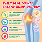 Sept Yan Gotas D3 K2 absorción óptima, mejor nutrición diaria