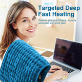 SEPTYWARM: Tamaño grande 16x24 para cobertura total de espalda y torso.