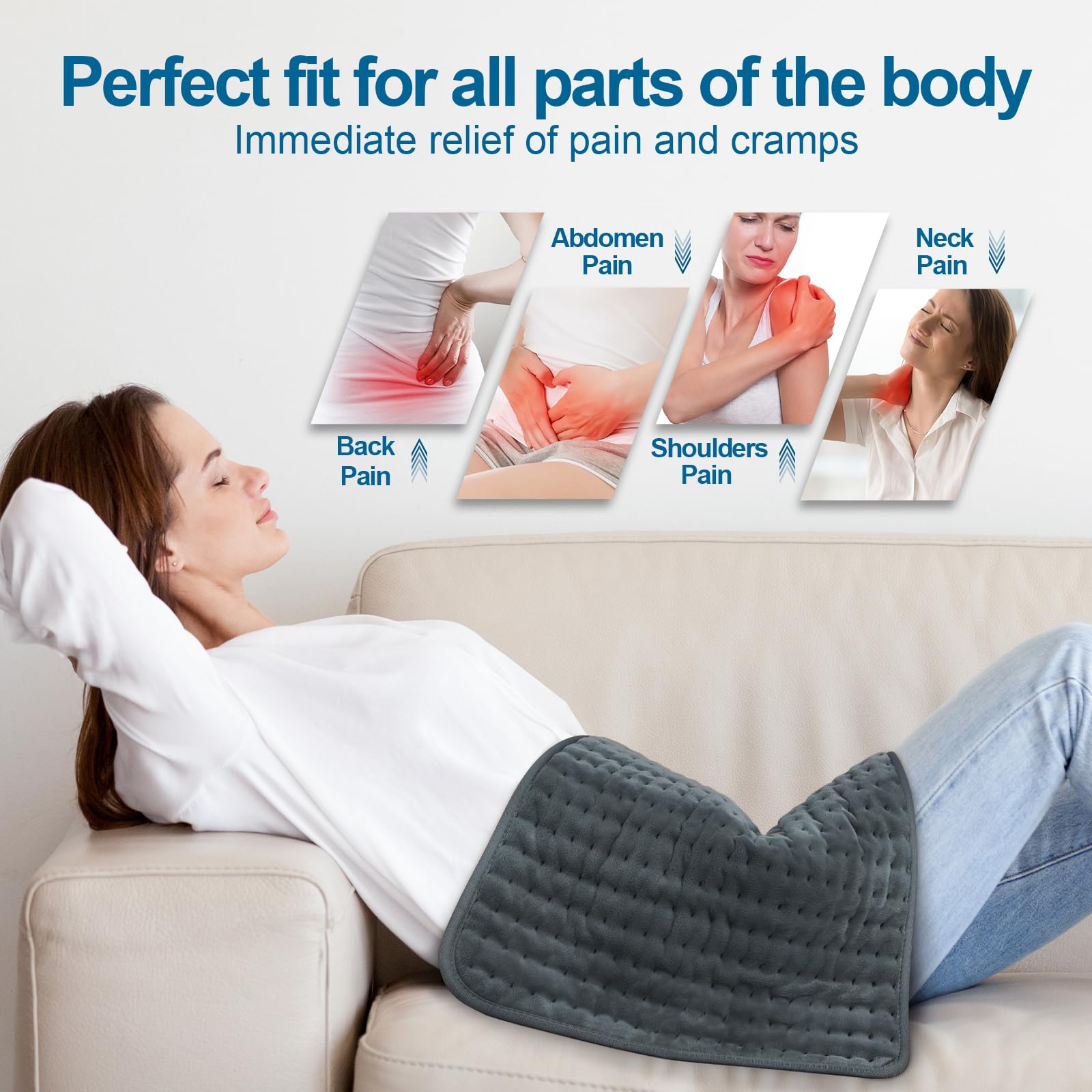 SEPTYWARM tejido ultra suave: tacto suave para piel sensible.