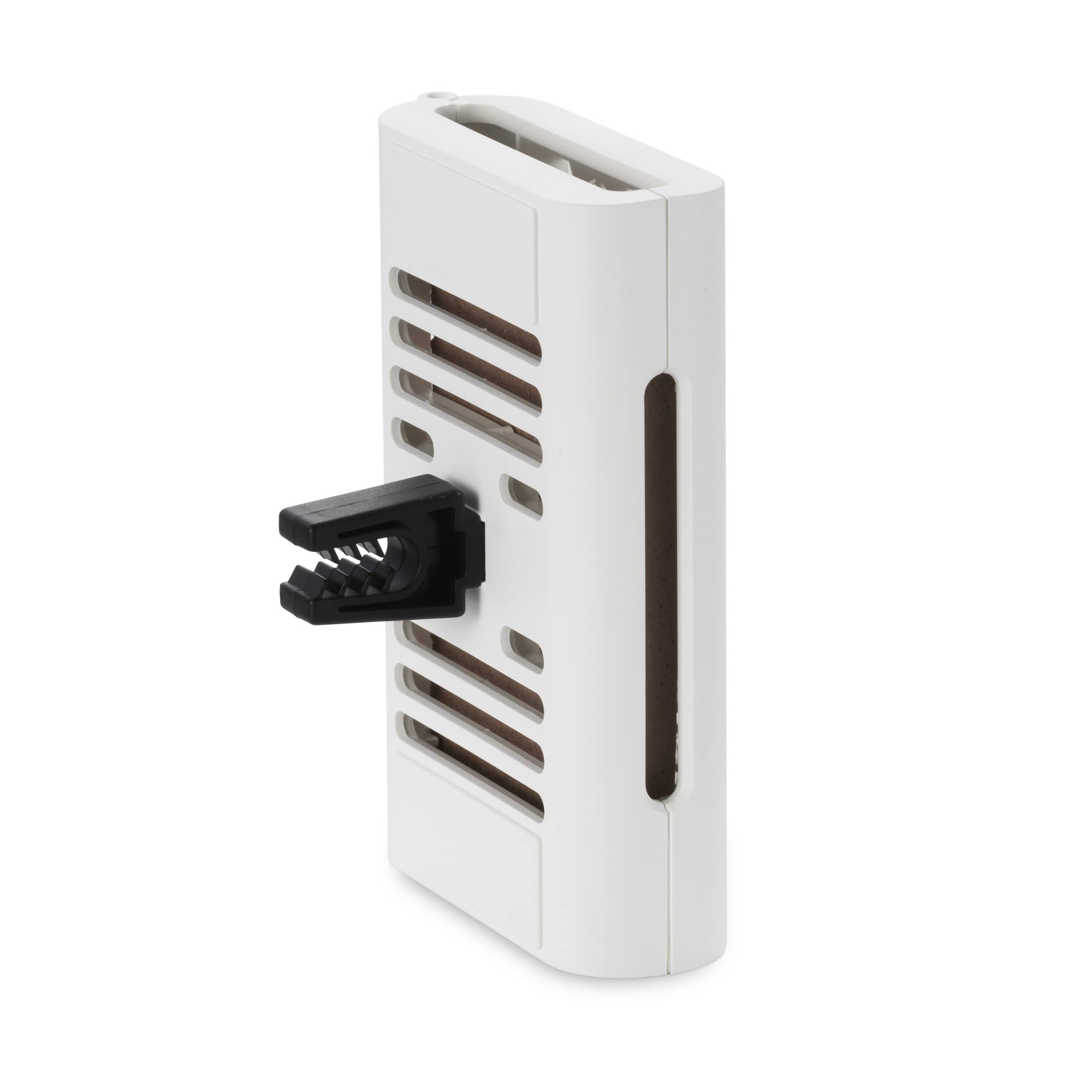 Difusor Puccini blanco con diseño geométrico complementa el interior