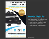 Serenity2000 almohadilla pequeña magnética para muñecas, codos y rodillas.