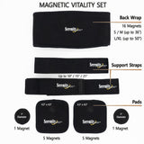 Serenity2000 correas ajustables magnéticas para fijar las almohadillas con comodidad.