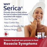 Serica crema rosácea: mezcla homeopática para cuidado suave