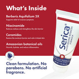 Serica crema rosácea: formato portátil ideal para viaje y uso continuo