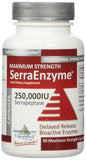 Serra Enzyme: cápsulas de 250,000 UI para uso diario