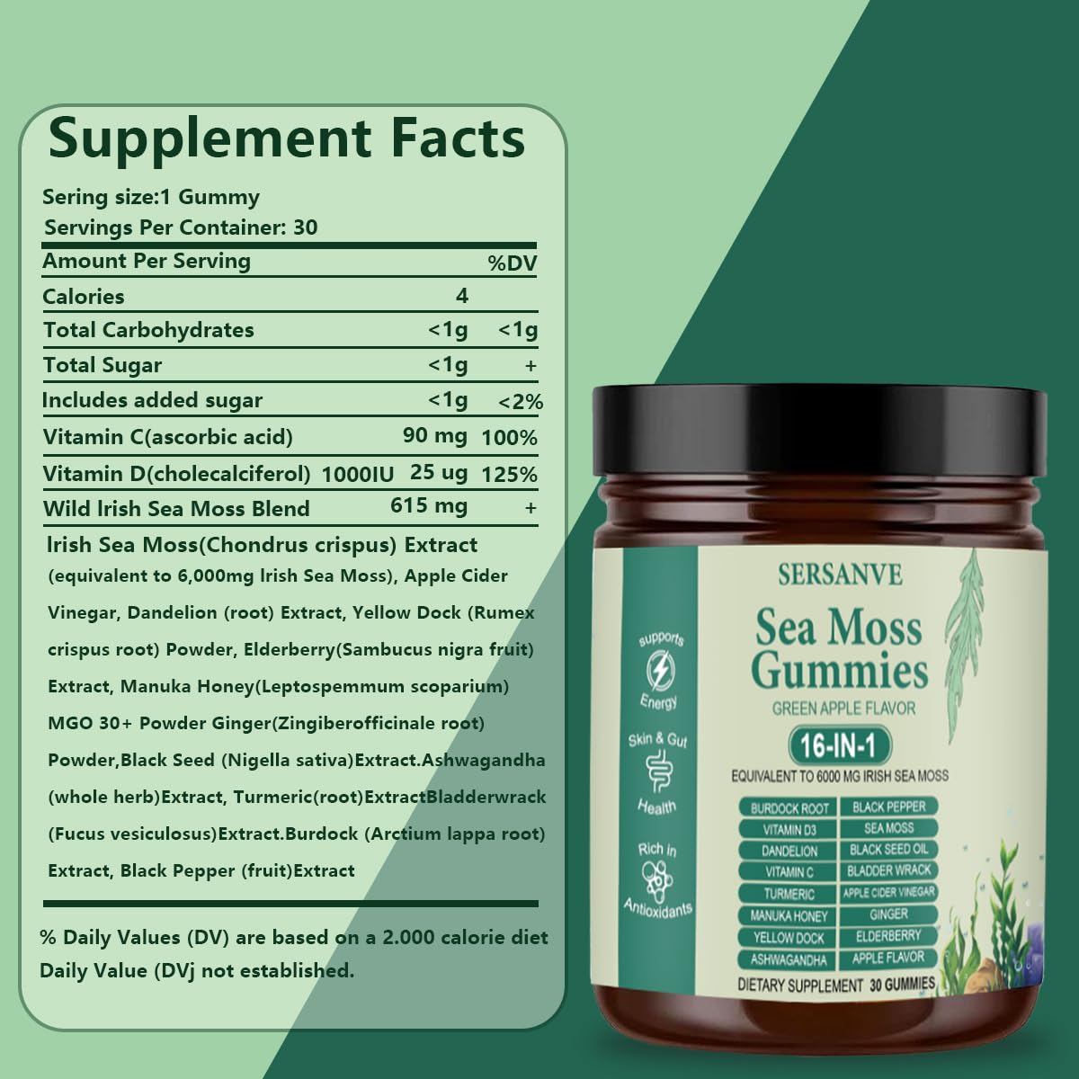 Gominolas SERSANVE con Manuka para sabor suave y bienestar