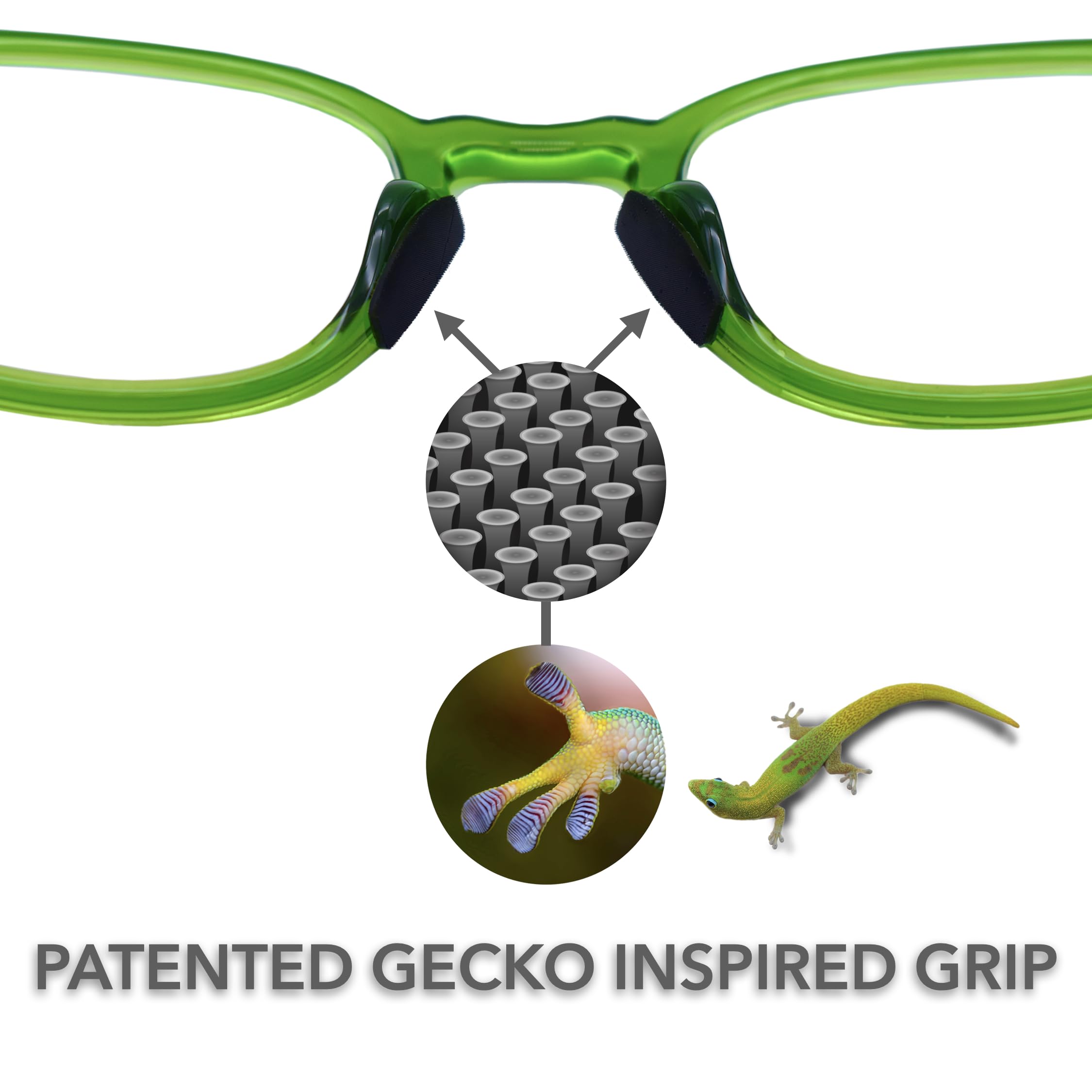 Setex Gecko Grip adhesión seca que evita deslizamientos.