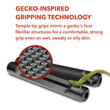 Setex Gecko Grip: agarre en condiciones húmedas gracias a fibras anti deslizantes.