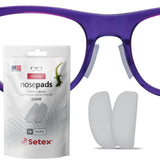 Setex Gecko Grip: almohadilla nasal 1,8 mm para gafas con sujeción estable.