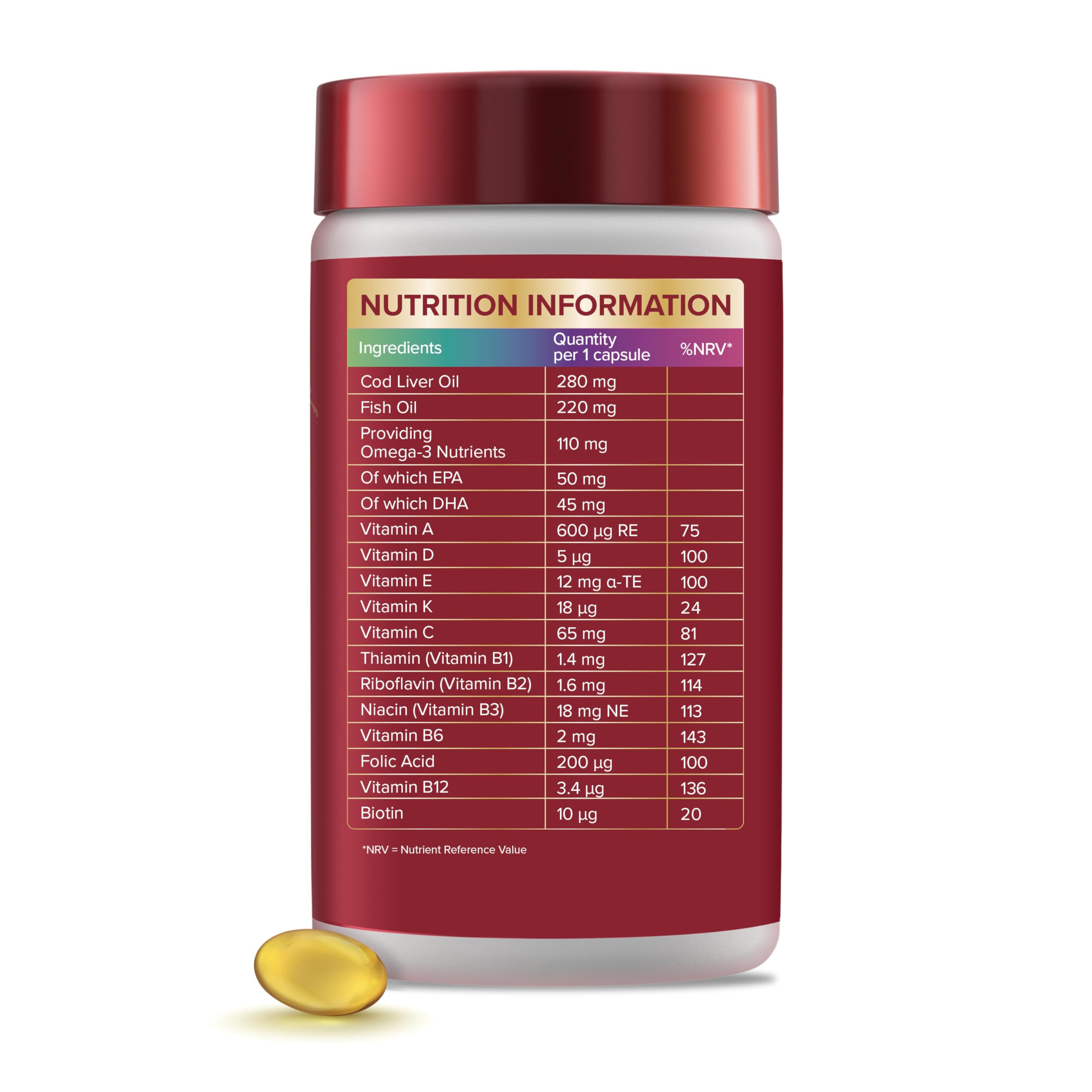 Seven Seas Cápsulas multivitaminas 90, cápsulas para uso diario.