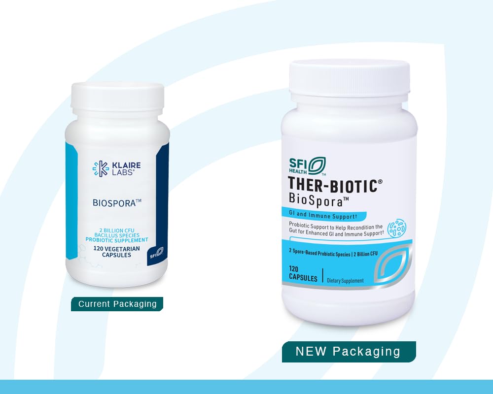Esporas resistentes al ácido estomacal de BioSpora para soporte intestinal.