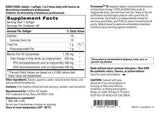 SFI Health Eicosamax TG etiqueta EPA DHA, concentración por cápsula para omega-3.