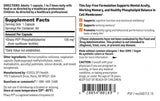 Producto sin soja Klaire Labs Fosfatidilserina SF, opción para dietas.