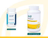 Botella de VitalActiv con cápsulas para la dosis diaria