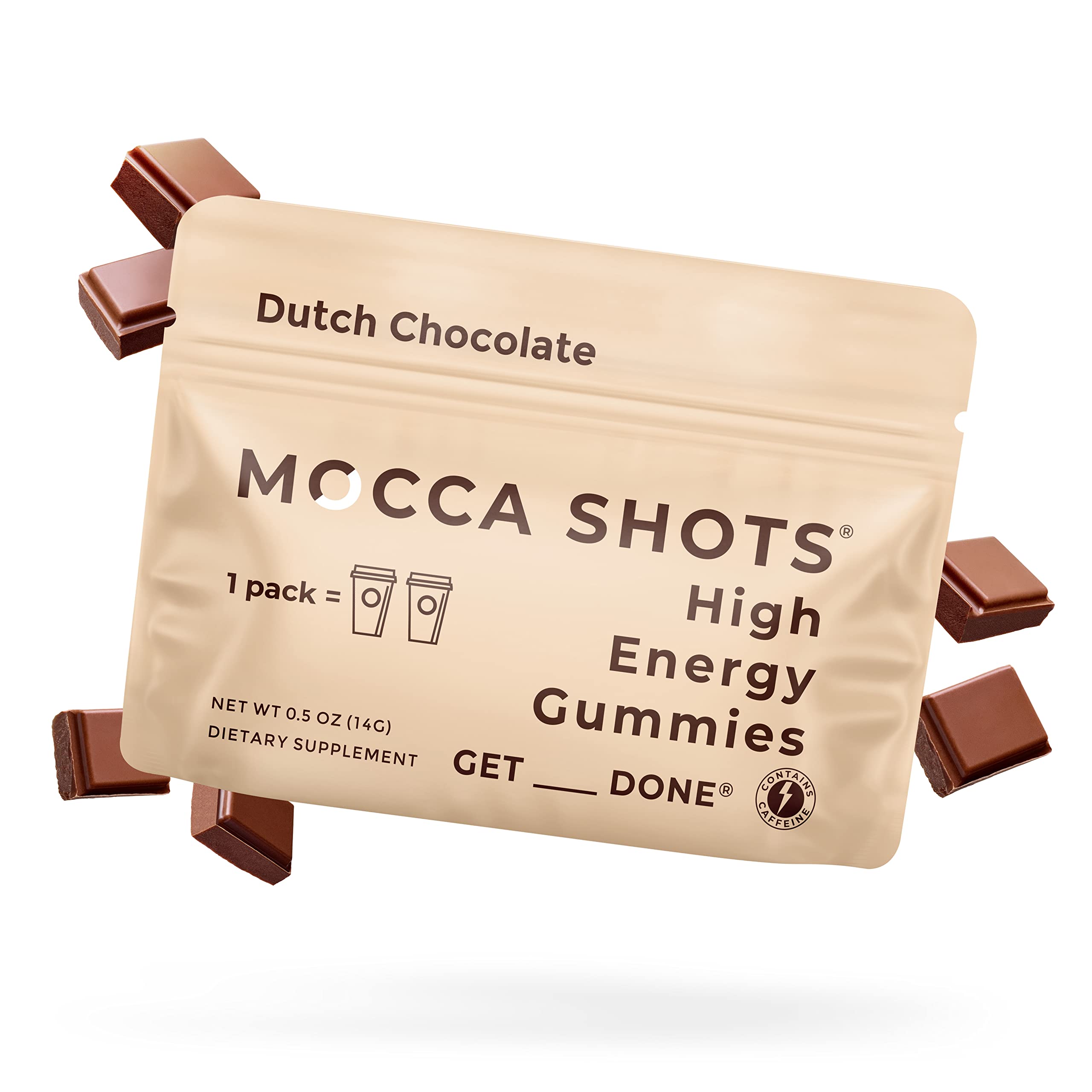 Gomitas SGC energía 200 mg cafeína, impulso rápido para la jornada.