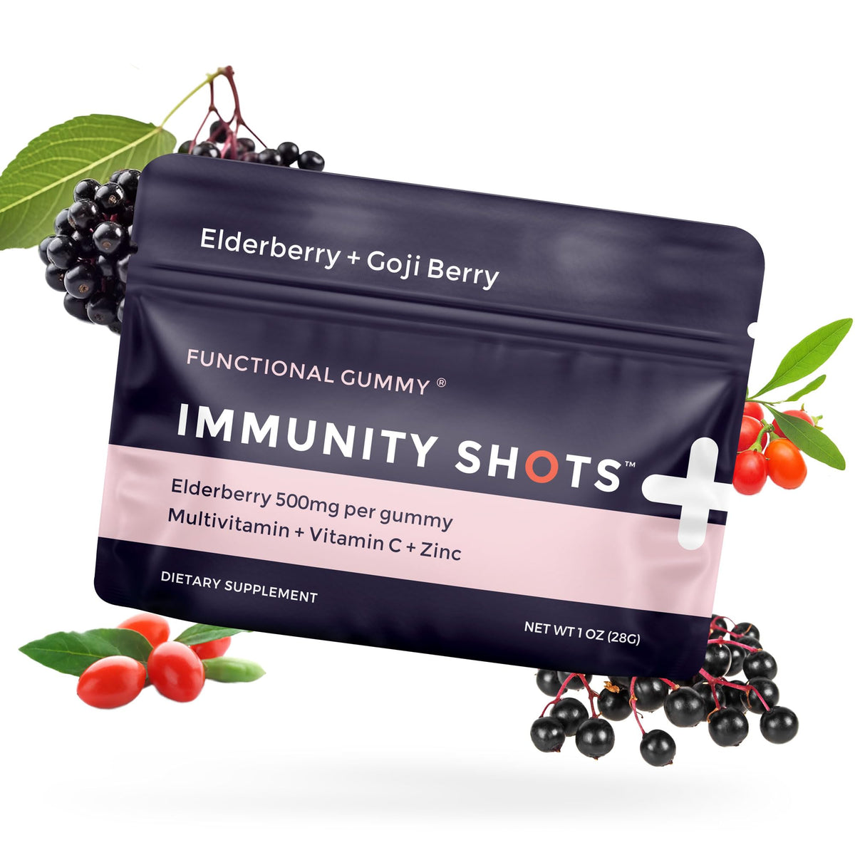 SGC Immunity Shots: botella con luz natural para potenciar el bienestar diario