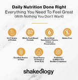 Shakeology mezcla-de-superalimentos: apoyo diario de nutrición y saciedad para tus días ocupados.