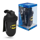 SHAKESPHERE Batman edición: vaso mezclador de 700 ml, diseño oficial para coleccionistas.