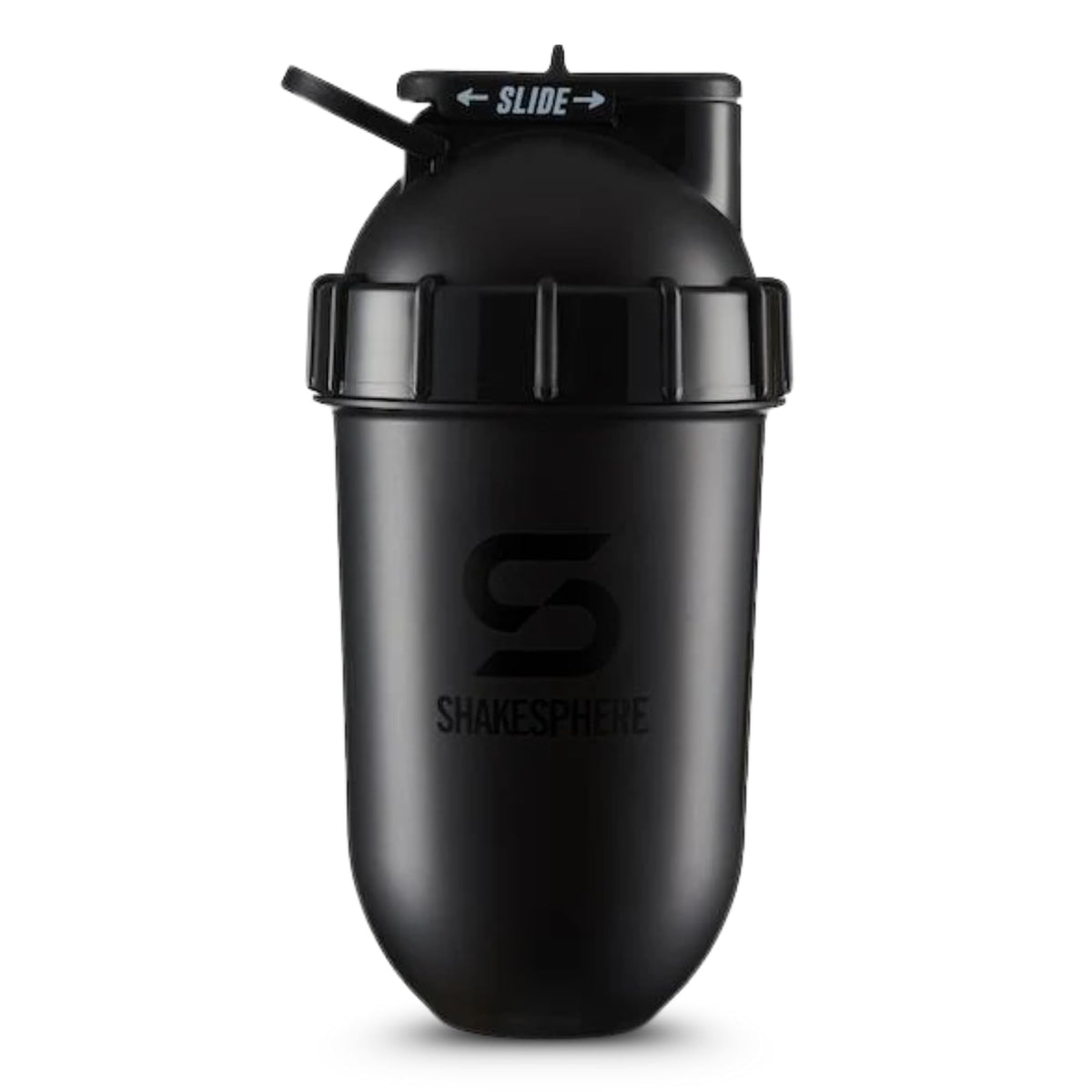 SHAKESPHERE, botella con diseño de cápsula para mezclas rápidas y sin grumos.