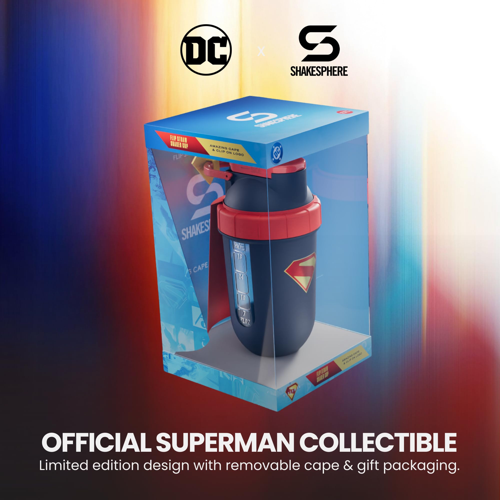 SHAKESPHERE capa desmontable añade toque distintivo.