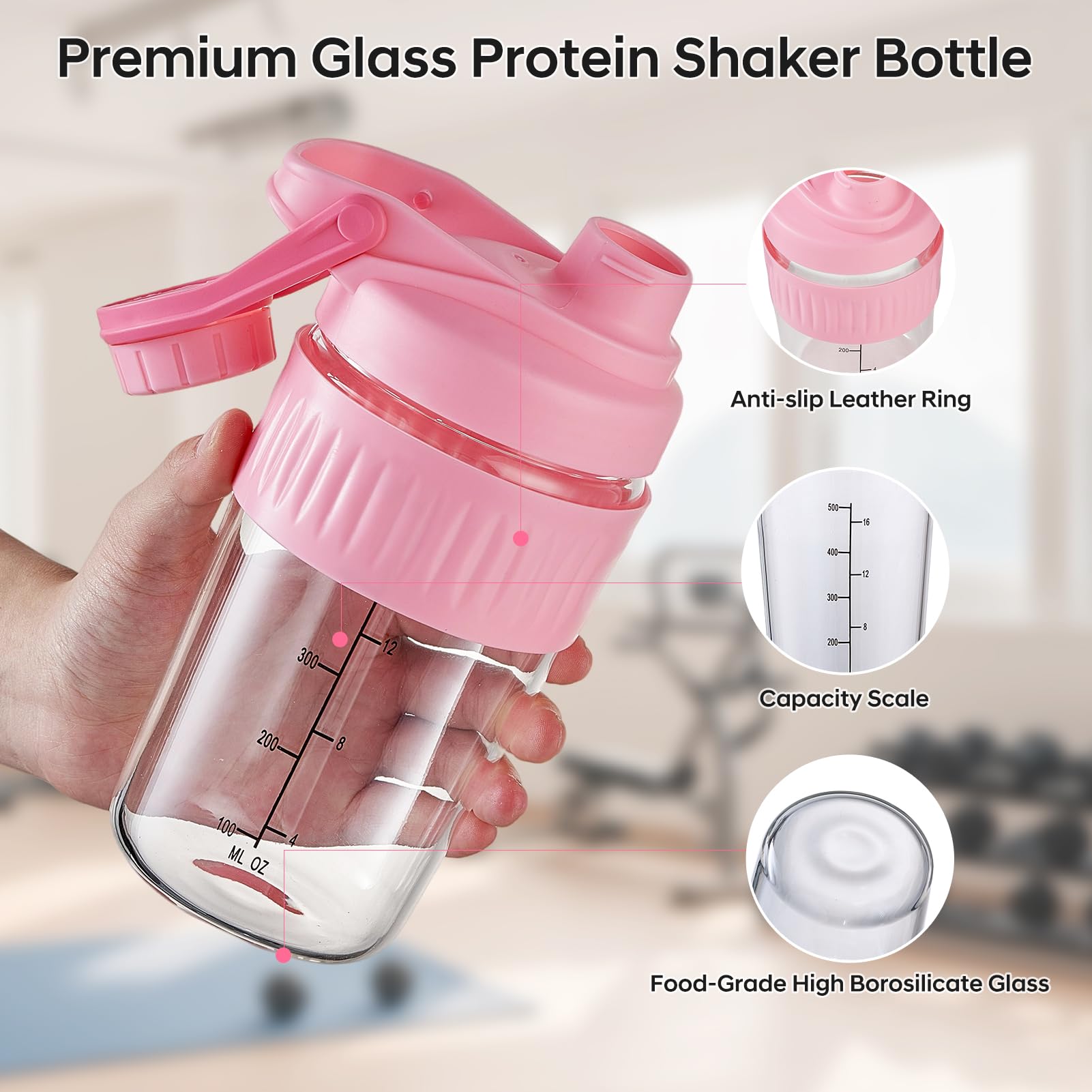 ShakeXpert bola de mezcla de acero 304 para batidos homogéneos