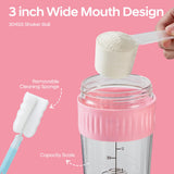 ShakeXpert bola mezcladora de acero inoxidable para mezclas homogéneas.
