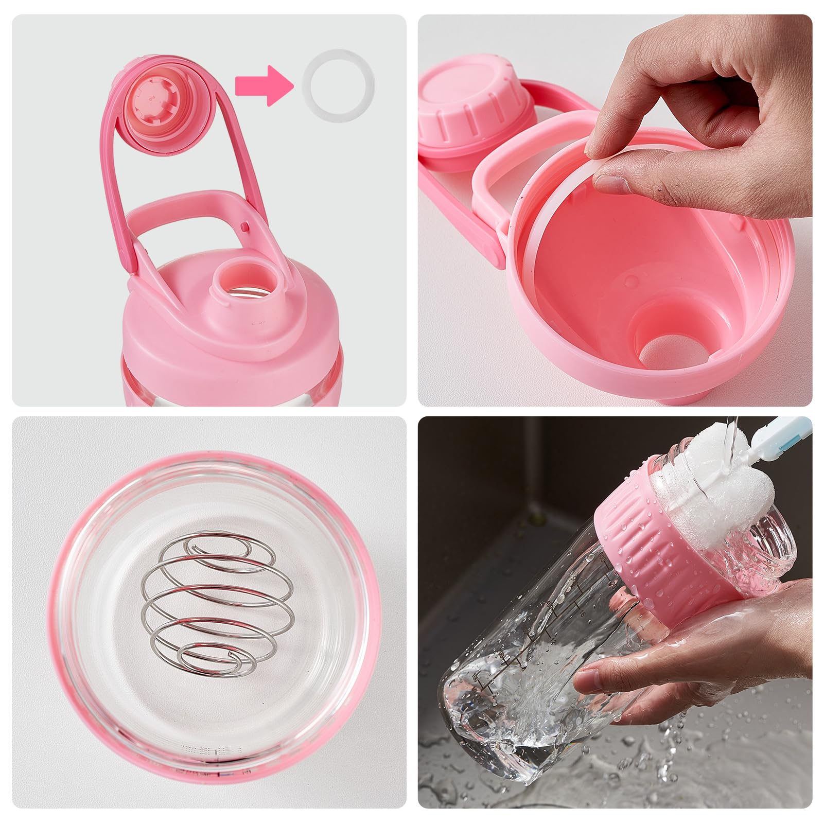 ShakeXpert cepillo limpieza con escala para mantenimiento.