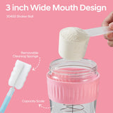 ShakeXpert bola de mezcla de acero inoxidable para batidos homogéneos.