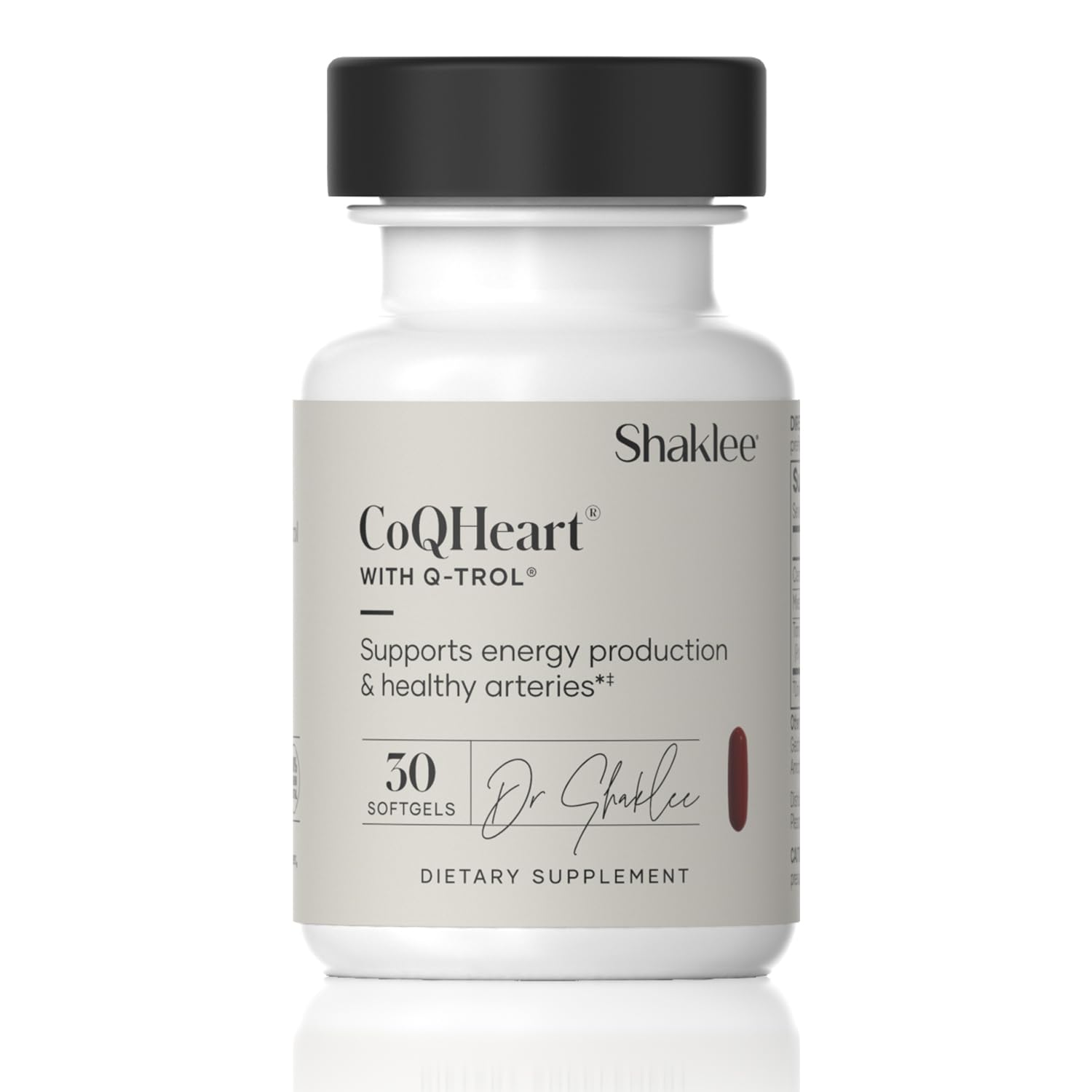 CoQHeart de Shaklee: cápsulas para apoyo de energía y función cardíaca diaria.