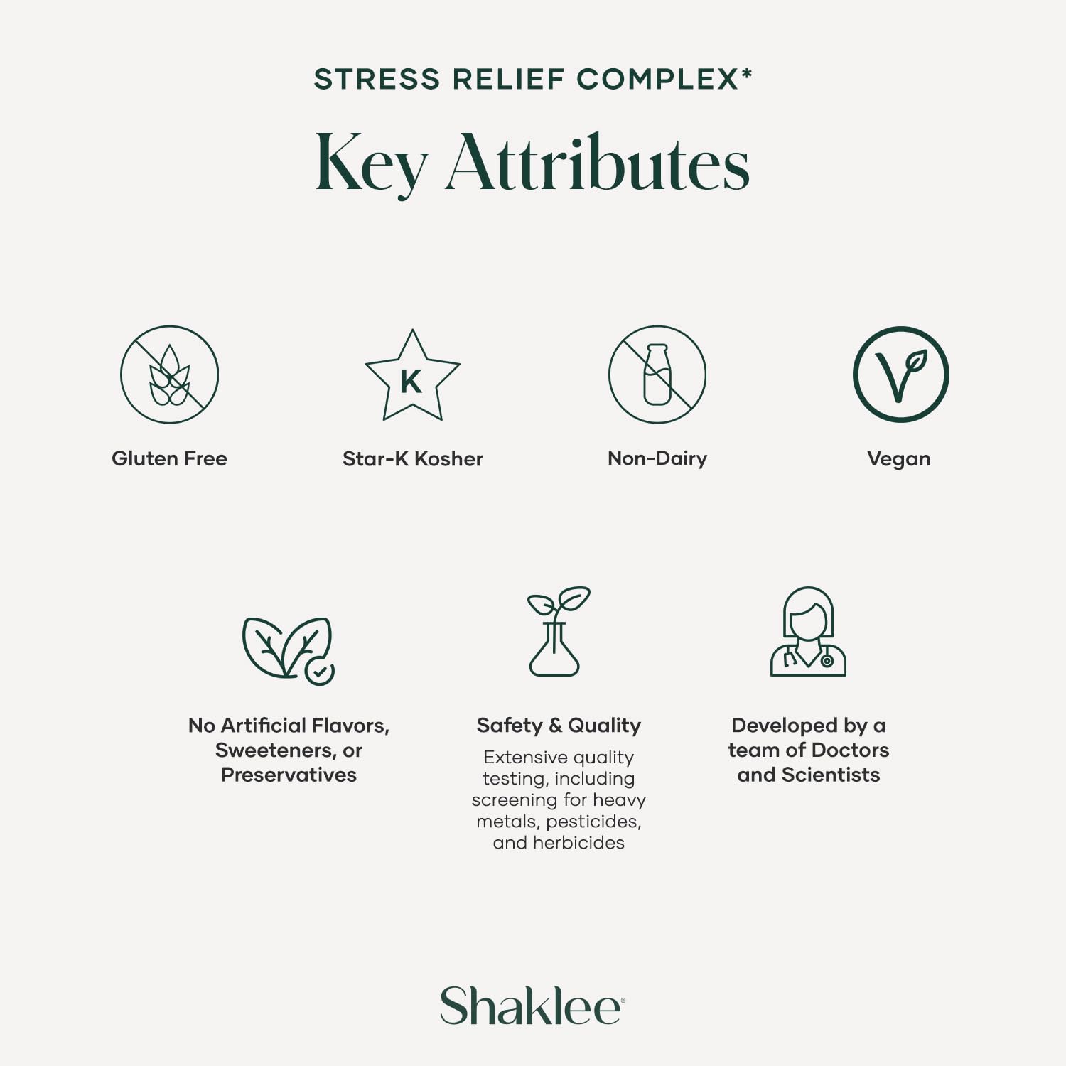 Shaklee L-tirosina para apoyo de neurotransmisores y claridad mental