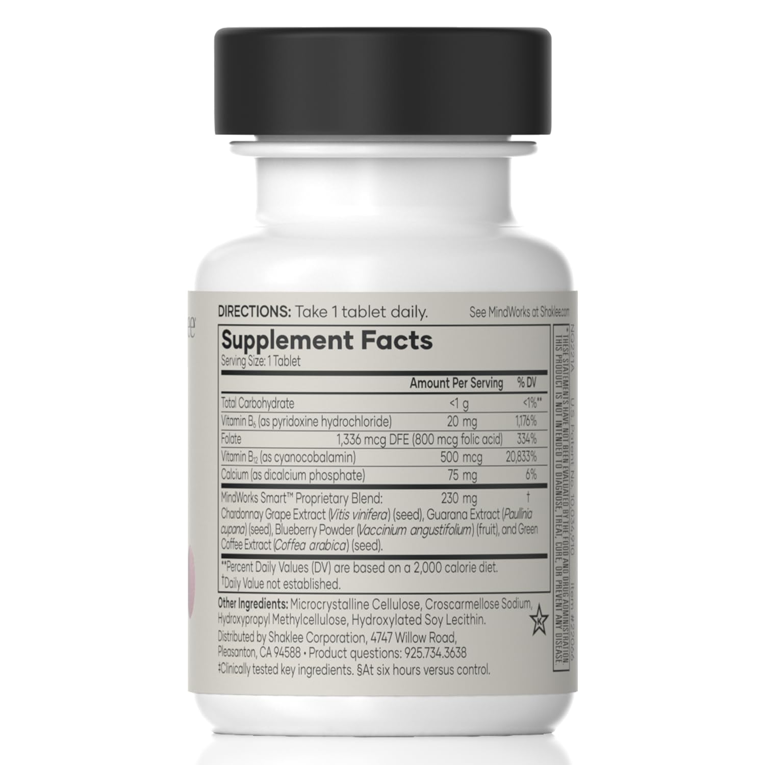 Shaklee MindWorks: tabletas para consumo diario y enfoque sostenido