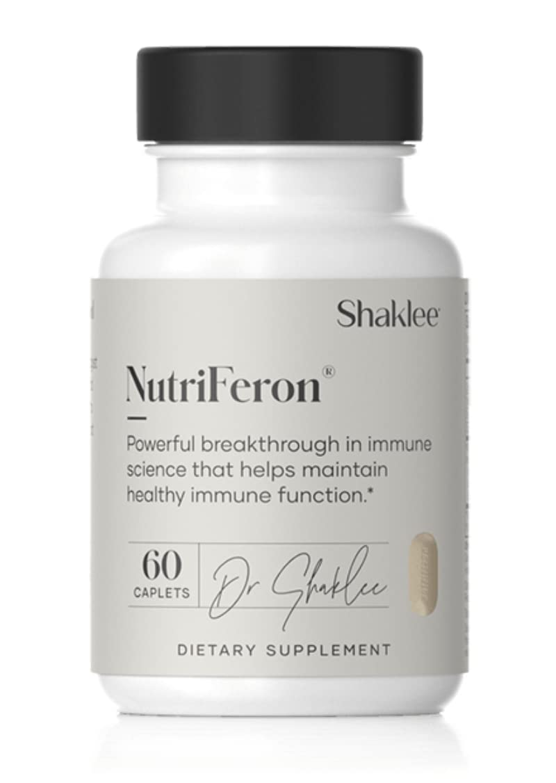 NutriFeron de Shaklee, mezcla botánica en tabletas, para apoyar funciones inmunitarias diarias.