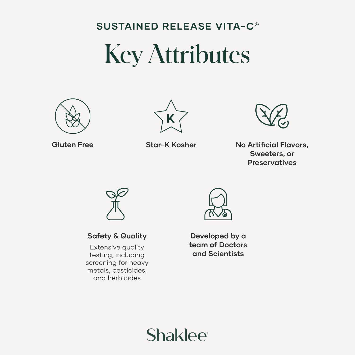 Envase reciclable de Shaklee Vita-C 500, guía de reciclaje para reducir impacto ambiental.