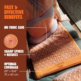 Combinación con la almohada Shakti para relajación extendida.