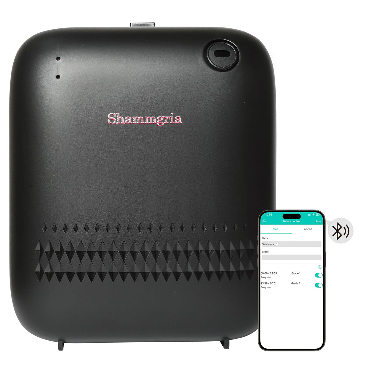 Shammgria difusor de aire sin agua con capacidad de 150 ml para perfumar espacios grandes