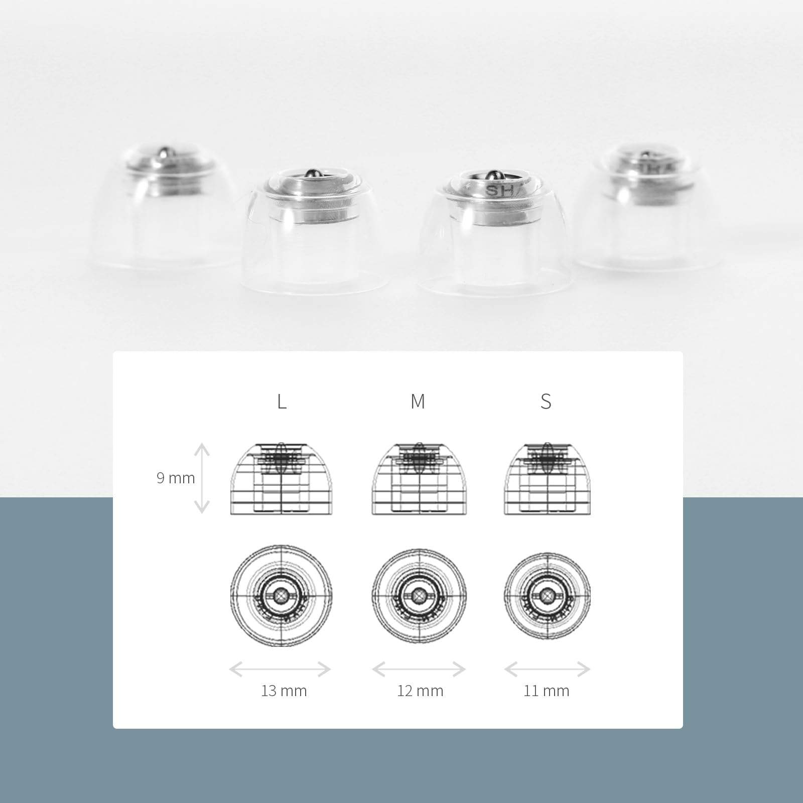 SHANLING SE100 interior con cono de fase para sonido claro